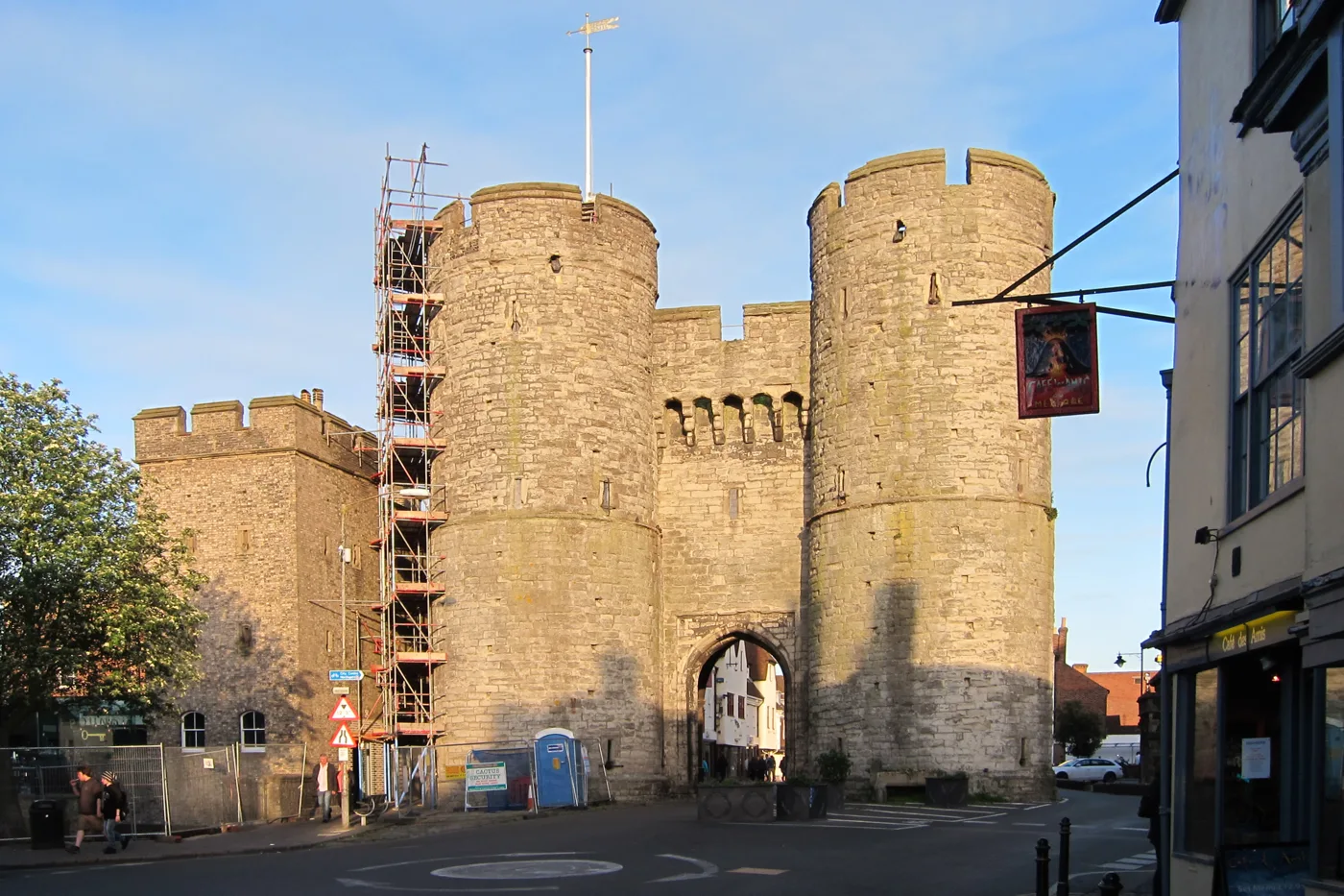 The Westgate Towers, Canterbury. The district has 1,116 licensed premises, according to the council's own annual licensing report.